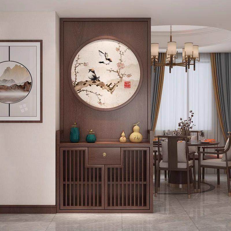 屏风柜新中式隔断入户玄关茶室办公室别墅进门实木储物入户门遮挡,鲜花速递/花卉仿真/绿植园艺,割草机/草坪机,淘宝优惠券,粉丝福利购,淘宝优惠卷