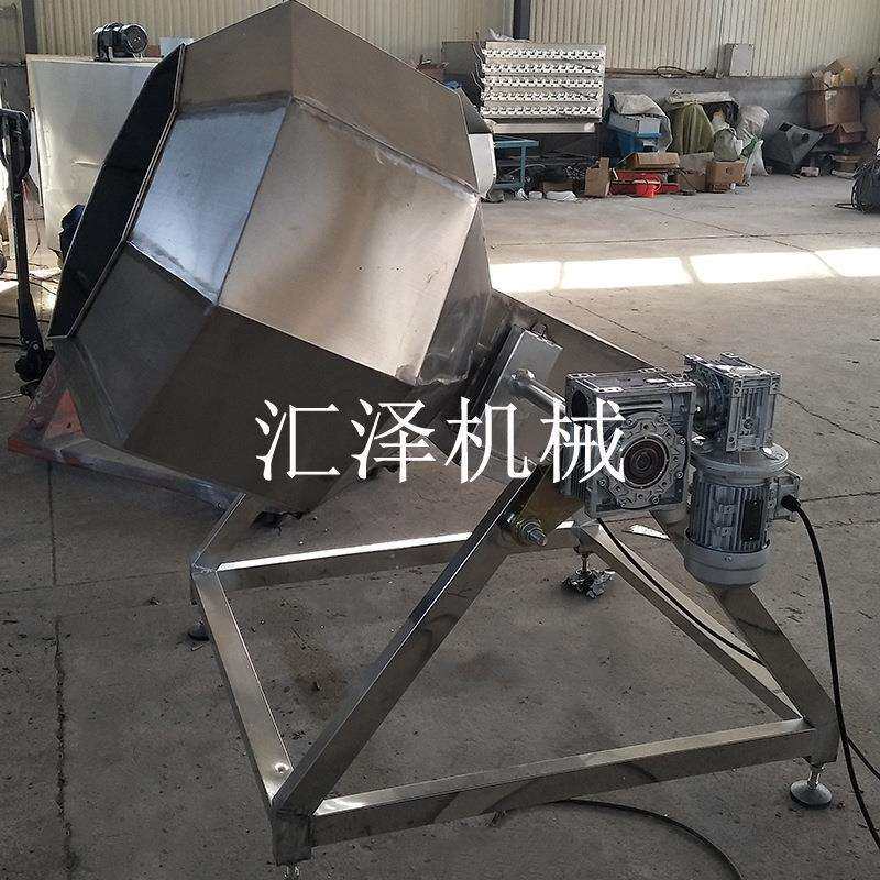 八角拌料机花生米调味机花生粘设备花生裹粉机奶枣机器食品搅拌机