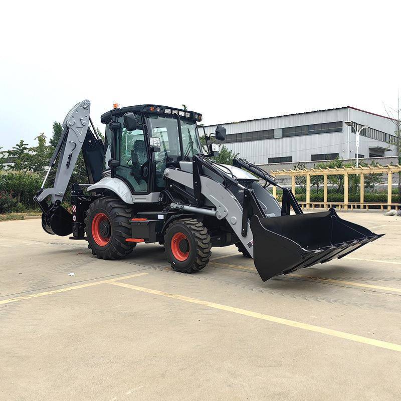 轮式挖掘装载一体机两头忙果园推土农用工程挖土挖沟前铲后挖