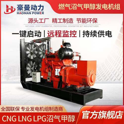 养殖场用500KW沼气发电机组50HZ380V三相电500千瓦天然气发电机组