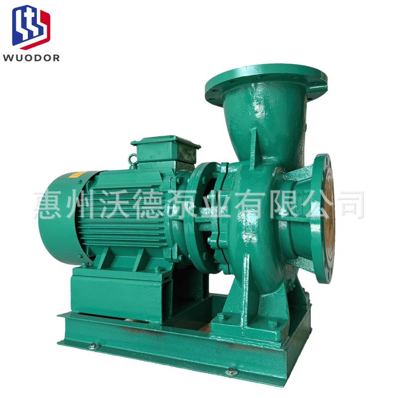 90KW增压泵NIS200-150-400卧式端吸管道冷热水循环冷冻空调给水