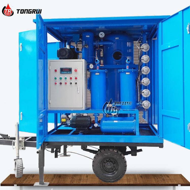 ZJB系列变压器油真空滤油机，型号ZJB-10