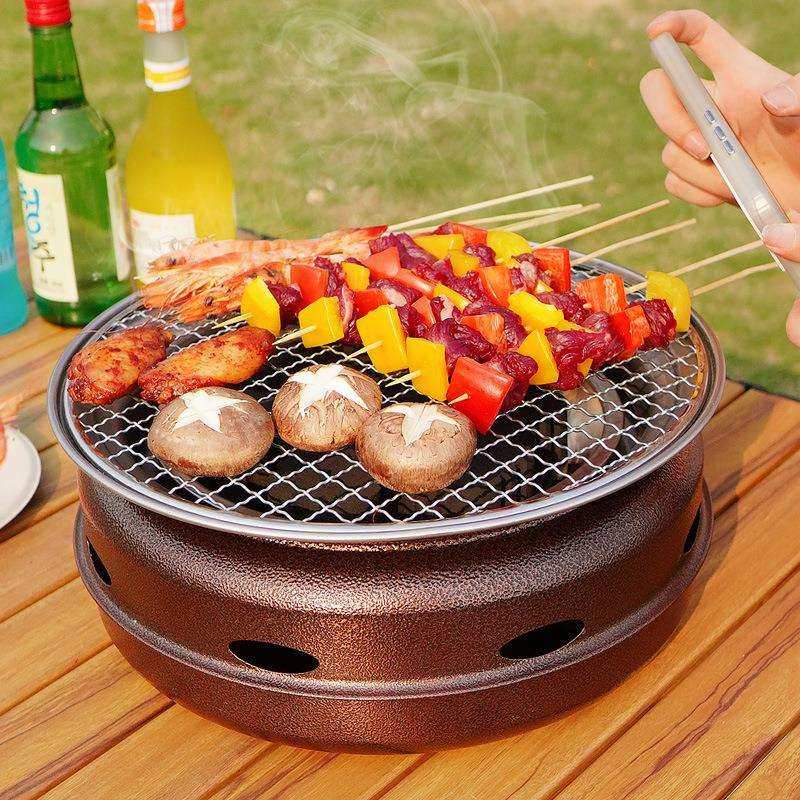 烤肉炉碳烤野餐全套烤肉韩式户外围炉煮茶烤火炉复古炭烤炉器具,鲜花速递/花卉仿真/绿植园艺,割草机/草坪机,淘宝优惠券,粉丝福利购,淘宝优惠卷