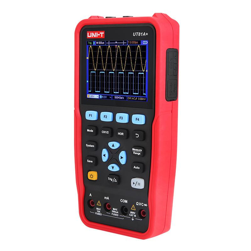 优利德UT81B+手持式示波万用表彩屏多功能高精度高分辨率示波表