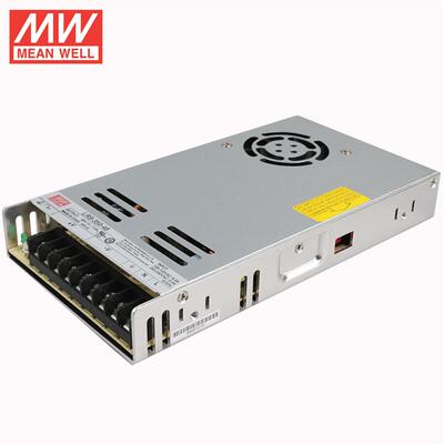 现货LRS-350-48明纬机柜直流稳压48V电源 MEAN WELL