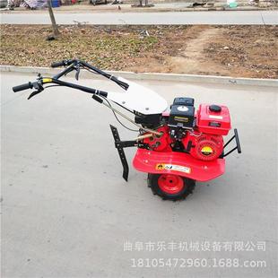 柴油小型手扶汽油开沟机手扶汽油旋耕机四驱后旋微耕松地机图片