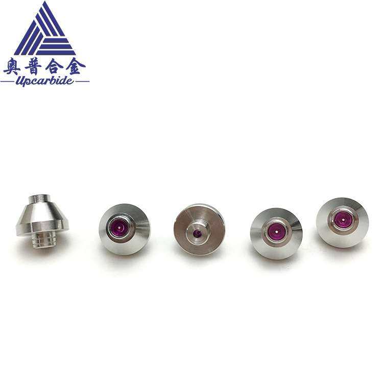 宝石喷嘴 加工螺纹接口外径7mm红宝石蓝宝石喷嘴