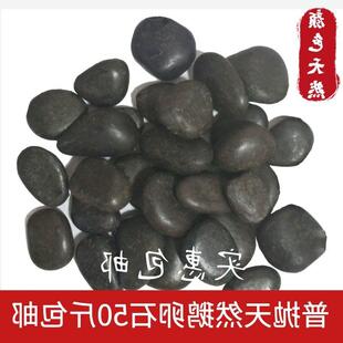 鹅卵石庭院造景园艺花卉园林铺地鱼池石头鱼缸盆栽水培天然雨花石