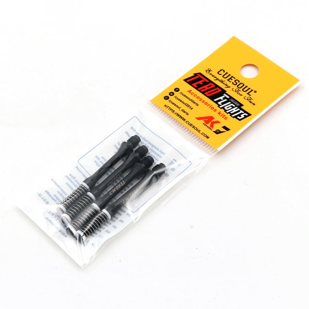 CUESOUL/Q獣TERO系列 4支装AK7细腰型弹簧杆抗摔飞镖杆飞镖配件
