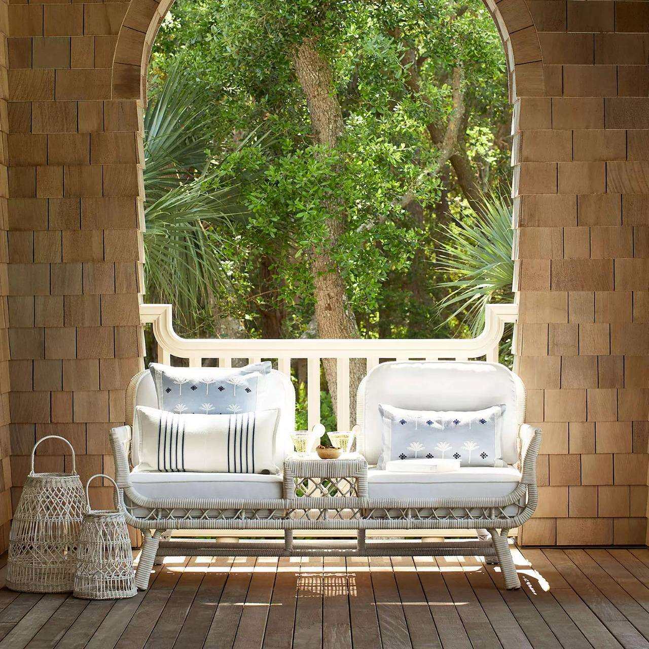 木羊创意藤编风烛台落地挂饰摆件装饰灯具民宿茶室田园风蜡烛灯