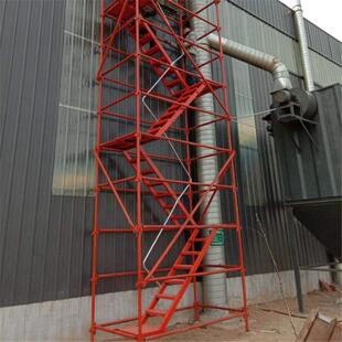 箱式梯笼安全楼笼 井口安全通道 z字型安全爬梯 组装封闭式通道