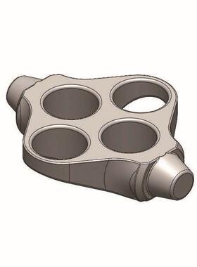 赛洛捷克SCILOGEX 19400044 10-15ml 4孔安装块