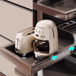 尔沫夹缝收纳柜缝隙窄边置物架超极窄缝储物柜厨房冰箱侧面抽拉柜