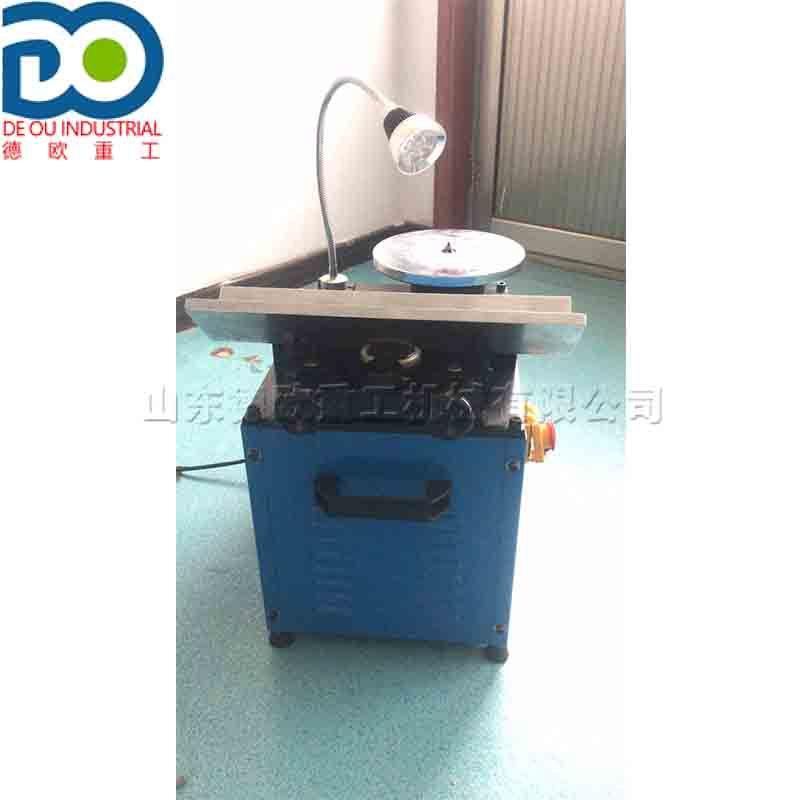 1000型不规则异形倒角机 模具制造双头飞边机 金属零件磨圆角机