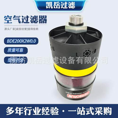 BDE200X2W0.0空气呼吸器油箱干燥器风电齿轮箱除湿过滤器滤芯