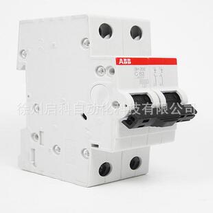 ABB断路器2P空气开关 SH202-C63 货号10103996脱扣特性C微型空开