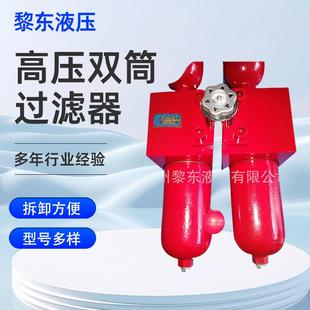 110 160 H30 20FC高压双筒过滤器 黎东液压SGF 240