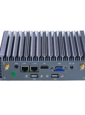 BVS工控电脑主机I3/I5/I7边缘计算机无风扇嵌入式工业迷你型电脑