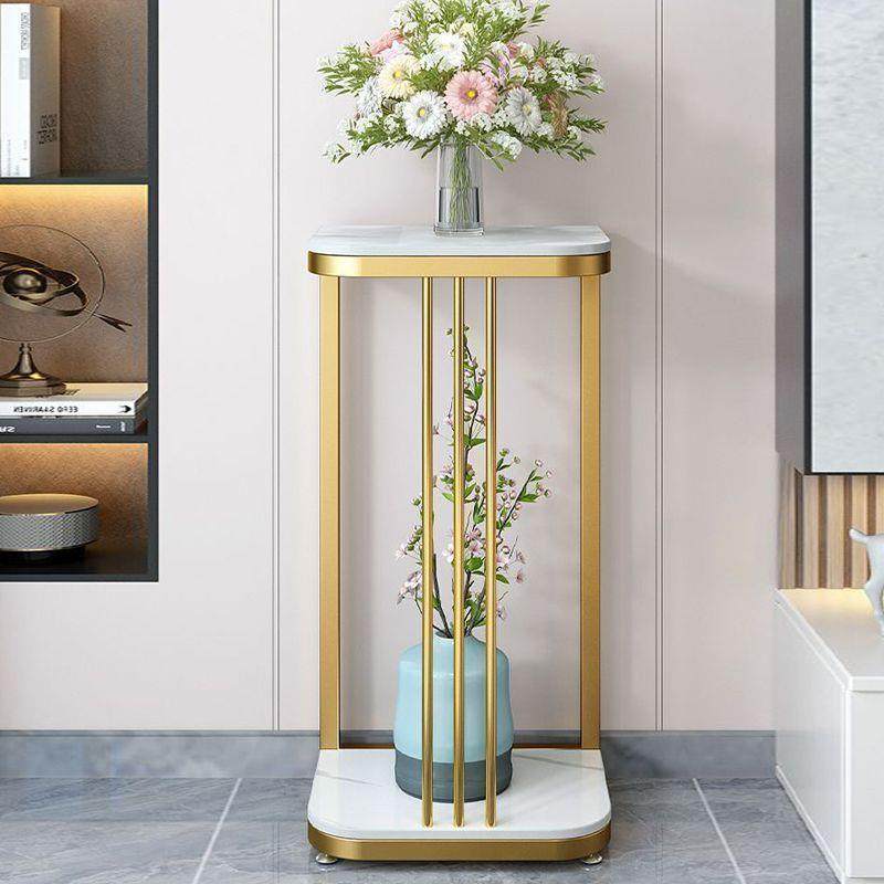 置物架岩板层架花架子轻奢收藏铁艺客厅落地式简约北欧室内人,3C数码配件,USB灯,淘宝优惠券,粉丝福利购,淘宝优惠卷