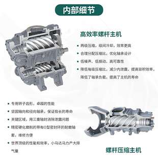 开山微油螺杆空压机LG微油矿安系列DLGF 2.5全国联保工业工程用