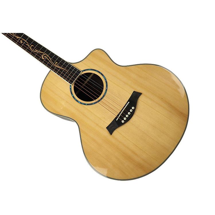 41寸吉他 云杉单板玫瑰木抛光 民谣吉它初学者吉他Spruce guitar