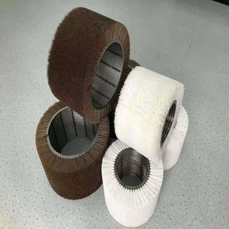 大成真材实料精益求精供应工业磨尖丝毛刷 弹簧猪鬃刷 缠绕钢刷