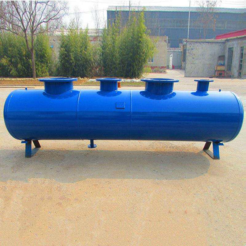 供暖分集水器 不锈钢锅炉分气缸分水器压力容器地源热泵分集水器