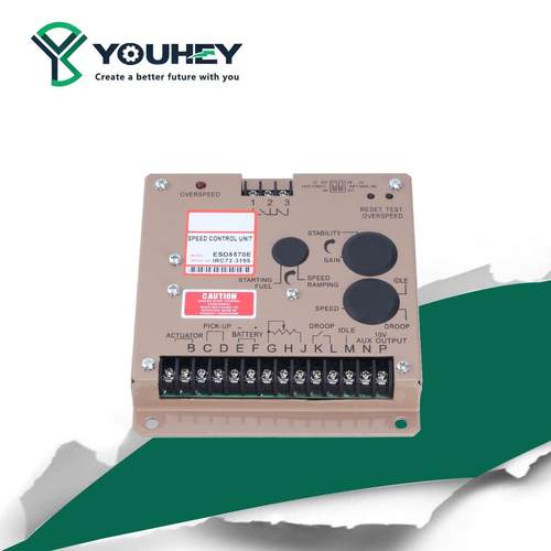 ESD5570E 发电机组调速板 速度控制器 电子调速柴油发电机配件