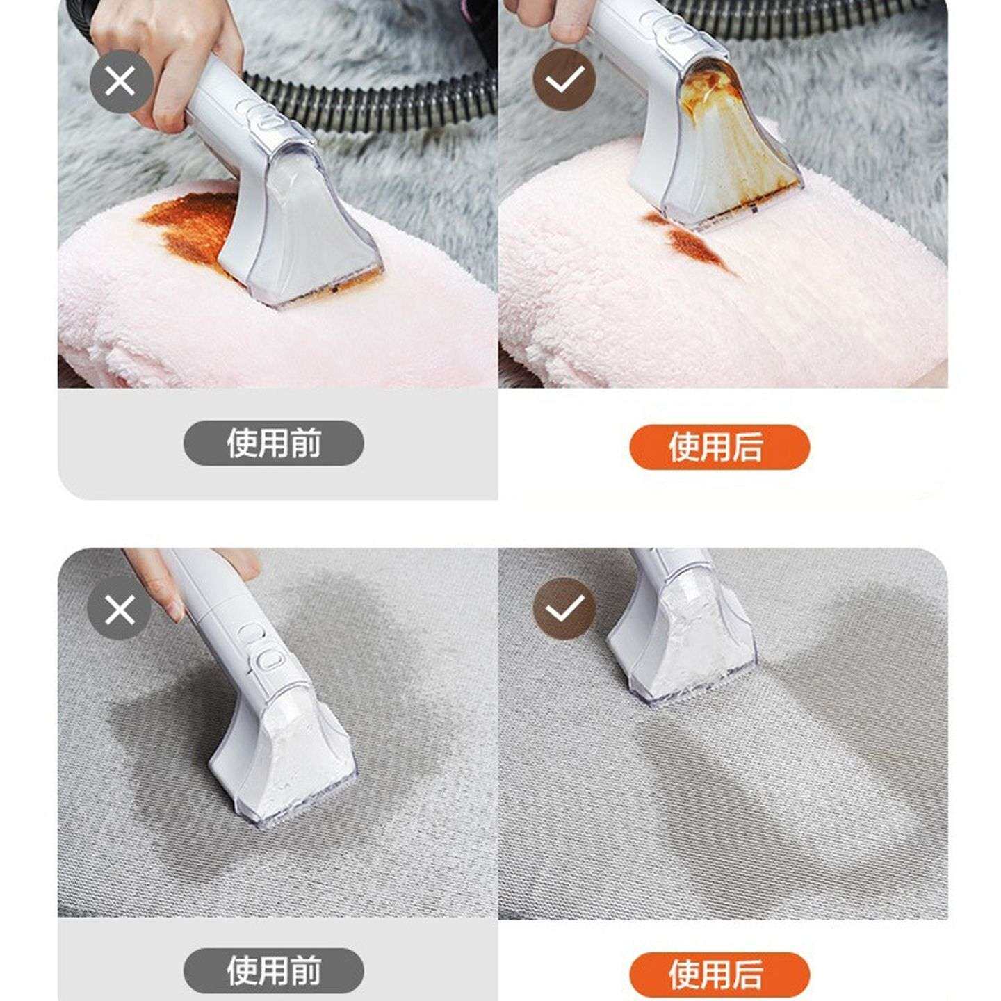 布艺沙发清洗机抽吸一体专用洗沙发蒸汽一体机神器脏地毯小型机器