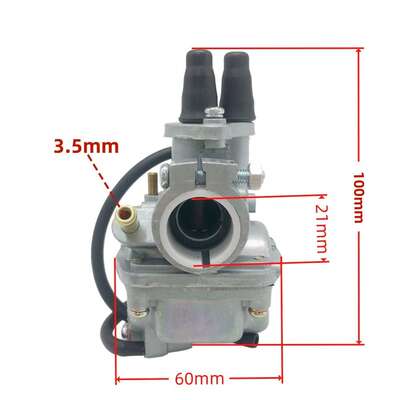 化油器  PY80 PW 80 Y Zinger 1983-2006 404-003