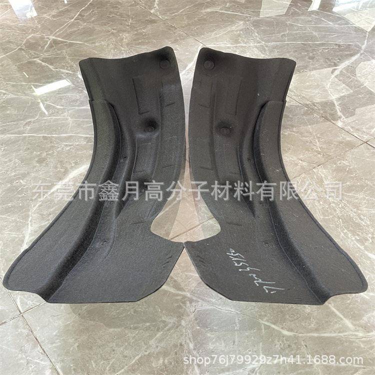 毛毡冷压成型汉兰达隔音降噪挡泥板 模压汽车轮毂防护罩防水内衬