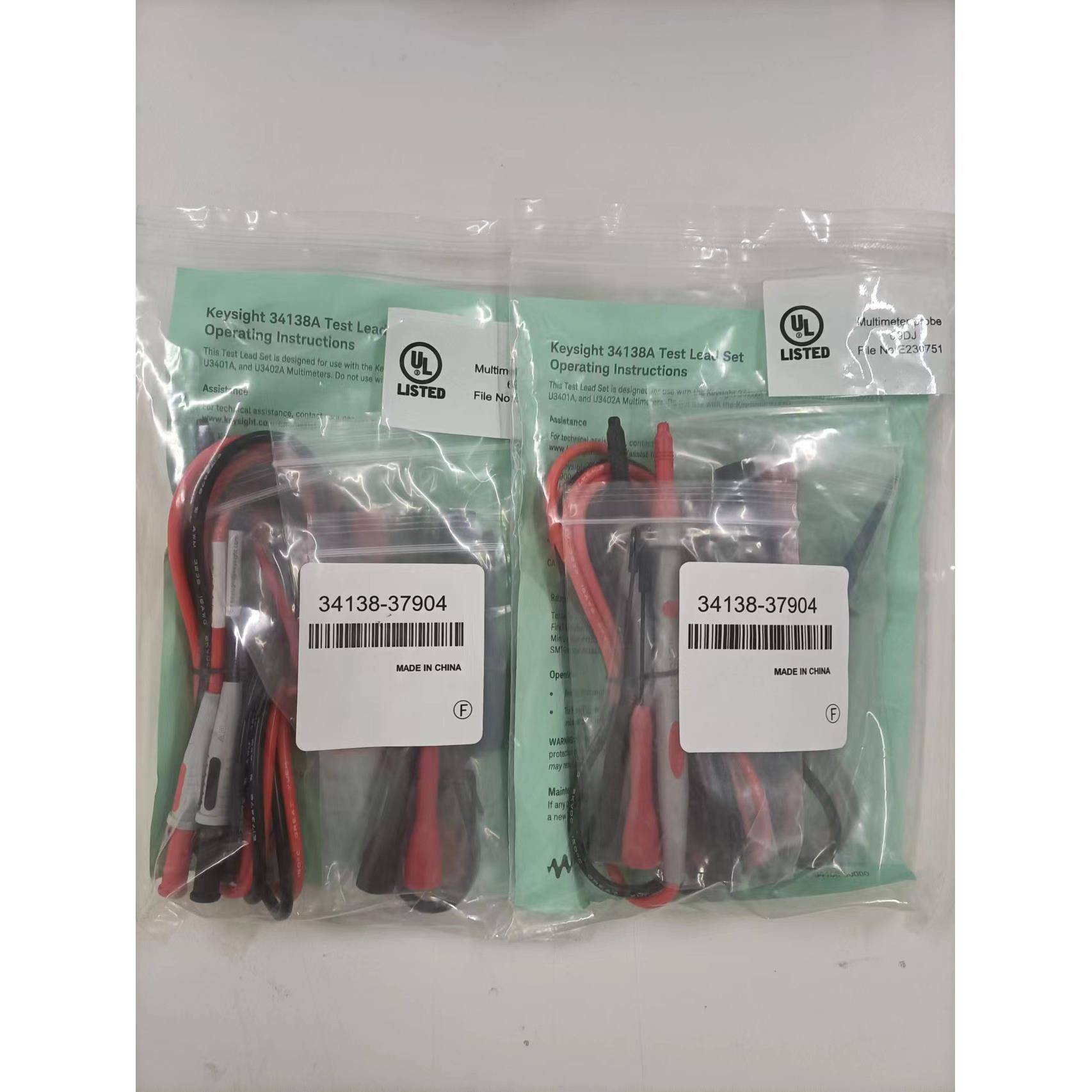 原装的是德科技万用表表笔 是德科技 表笔 现货供应