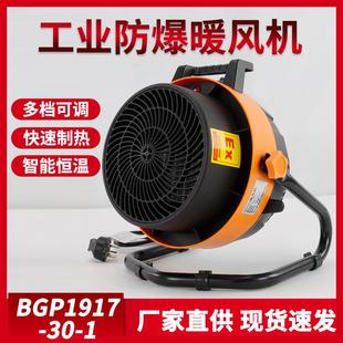 厂家直销便携式 多档可调工业防爆暖风机工业散热风扇BGP1917