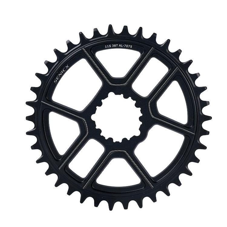 SENICX驭勇 公路越野自行车盘片gxp规格38 40 42 44T中空一体盘片