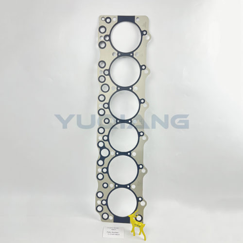 1-11141195-0汽缸垫底板适用工程机械EX200-2 6BD1发动机配件