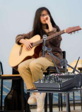 GAX-450 Recordio 家用无线麦调音台功放一体机 小型带功放调音台