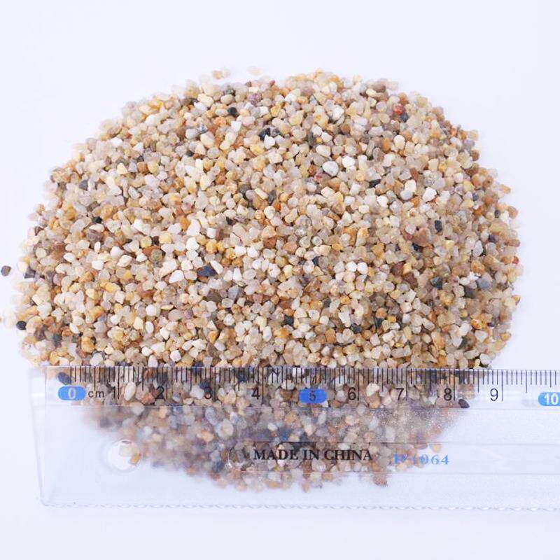石英砂 厂家水处理过滤石英砂滤料多肉铺面杂色小石子沙子