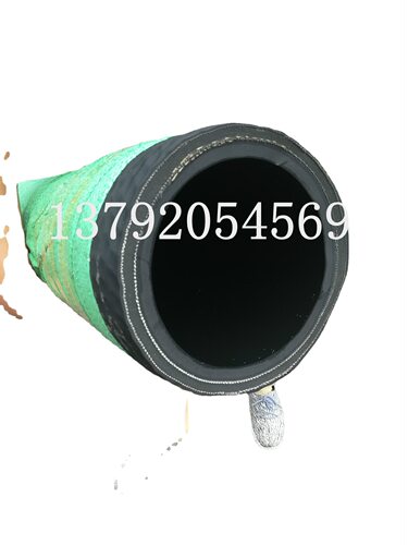 450,500,550,600,650mm大口径耐磨橡胶管钢丝吸砂喷砂抽沙橡胶管