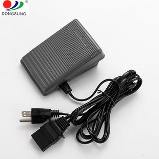 兄弟款 脚踏板 一圆两扁电源线 控制器 家用多功能缝纫机配件