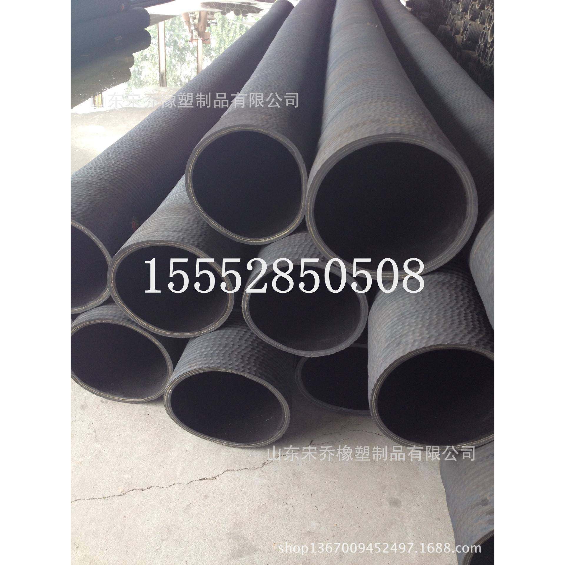 螺旋钢丝加强喷煤粉耐磨胶管粉状物料高耐磨吸排橡胶管