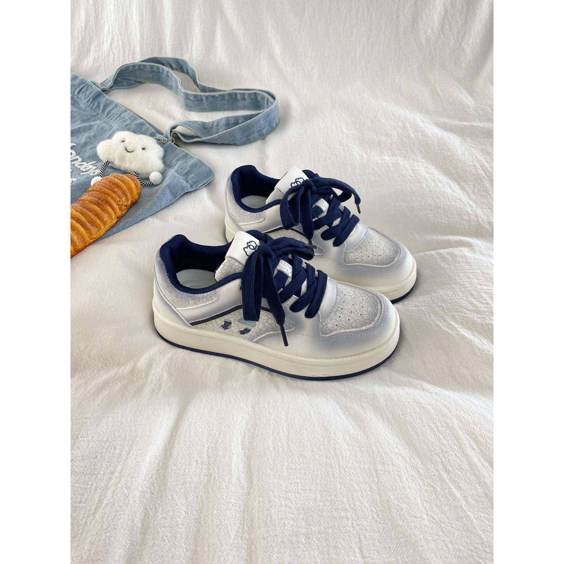 休闲鞋子女学生2025秋季新款爆款小众设计板鞋厚底小白鞋,女鞋,休闲板鞋,淘宝优惠券,粉丝福利购,淘宝优惠卷