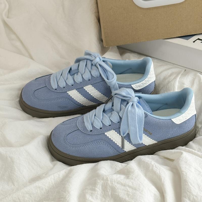 原创小众覆古德训鞋女2025新款夏季百搭小白鞋韩版休闲板鞋ins潮