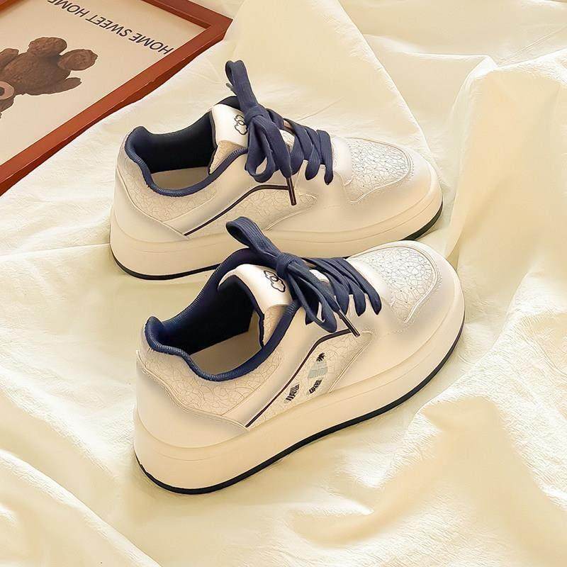 小众韩系厚底板鞋女2025新款爆款女鞋百搭小白鞋休闲运动鞋,女鞋,休闲板鞋,淘宝优惠券,粉丝福利购,淘宝优惠卷