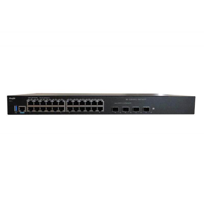 锐捷 RG-S2910V2-48GT4SFP-L48口交换机