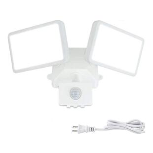 跨境厂家红外感应灯户外安防庭院壁灯led车库门廊防水l安防灯