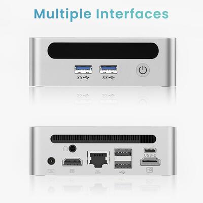 GenMachine 锐龙R3-4300U/5300U 商务办公家用电脑MINI PC