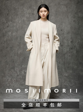 《熙姐专属》云川夜语MOSIIMORII中长款大衣女骆驼绒外套BSL027