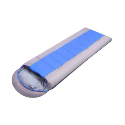 拼色睡袋 户外旅行便携秋冬季加厚露营防寒单人大人隔脏睡袋1.8KG