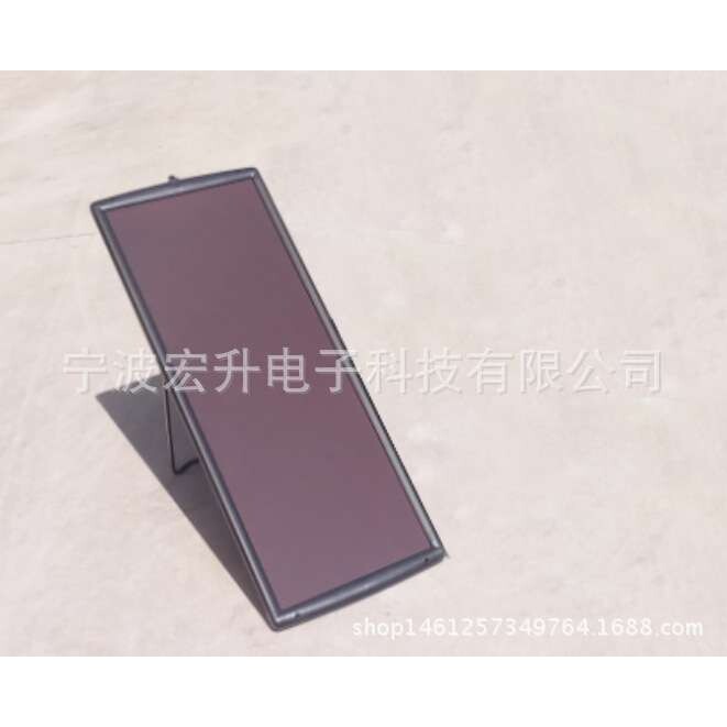 非晶硅100W小太阳能电池板光伏发电板厂家组件系统家用充电车载