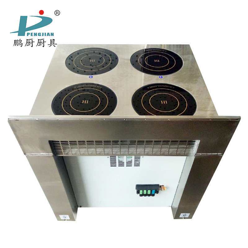 深圳商用电磁四头煲仔炉 麻辣烫街头小吃砂锅煲仔炉电磁炉炊具设